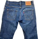 Levis 511 Navy Slim Fit Jeans (33W)
