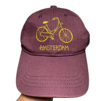 Amsterdam Burgundy and Yellow Cap