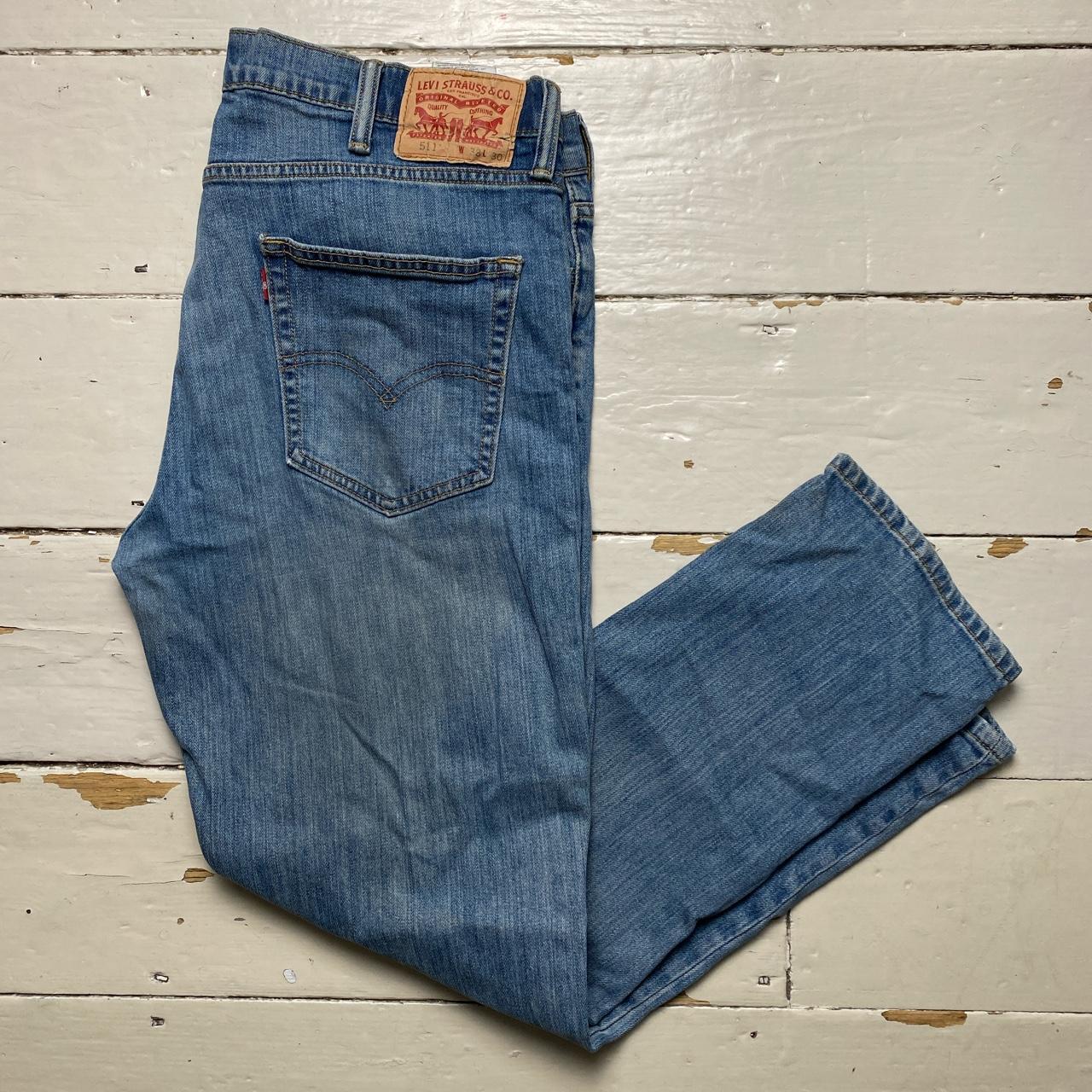 Levis 512 Navy Blue Jeans