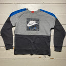 Nike Air Grey Blue and White Jumper