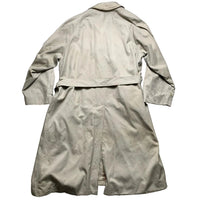 Burberry Burberrys Vintage Cream Trench Coat with Belt (L)