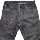 Artful Dodger Embroidery Vintage Indigo Jeans (34W)