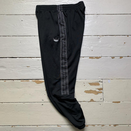 Adidas Originals Black and White Stripe Track Pant Joggers