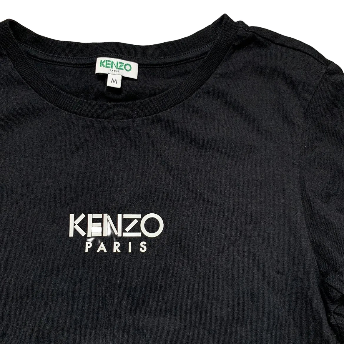 Kenzo Paris Black and White Fitted T Shirt