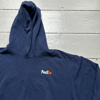 FedEx Navy and White Hoodie