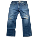 Levis 514 Slim Straight Distressed Jeans (36W)