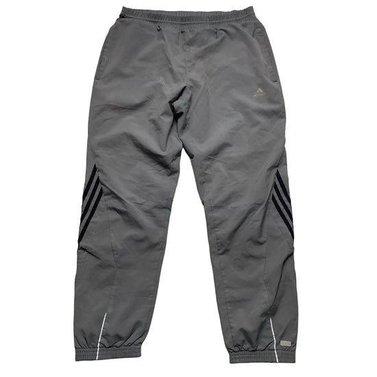 Adidas Climacool Baggy Vintage Shell Track Pant Bottoms Grey and Black (S)