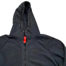 Nike Black on Black Swoosh Hoodie (2XL)