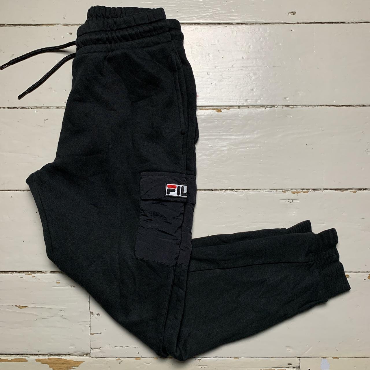 Fila Cargo Joggers Black and White