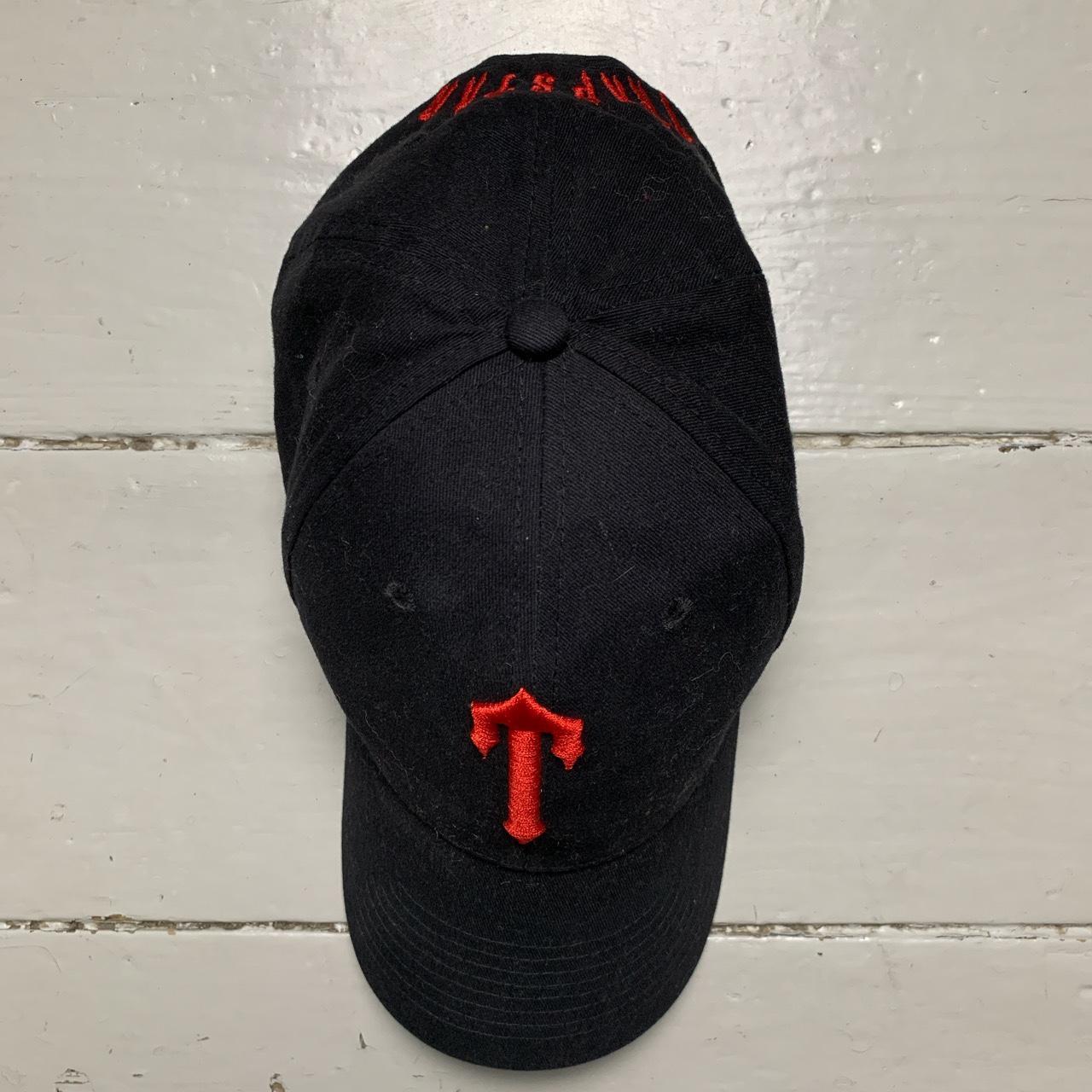 Trapstar Irongate Black and Red Cap