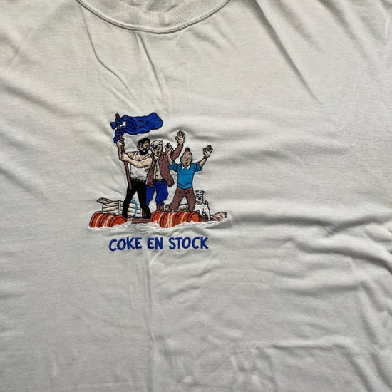 Tin Tin Vintage 90’s Embroidered T Shirt (L)
