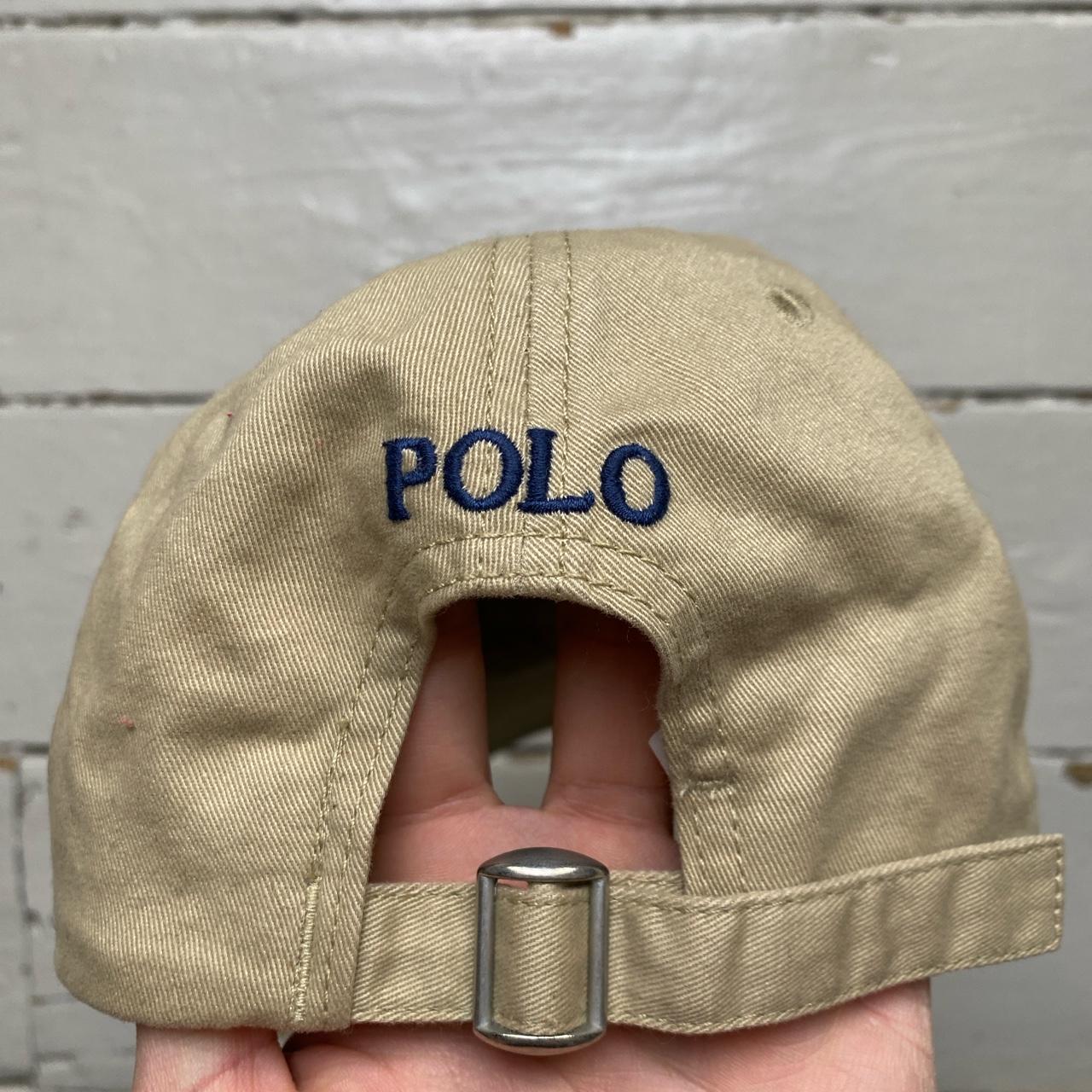 Ralph Lauren Polo Beige and Navy Cap