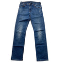 Levis 513 Navy Straight Jeans (30W)