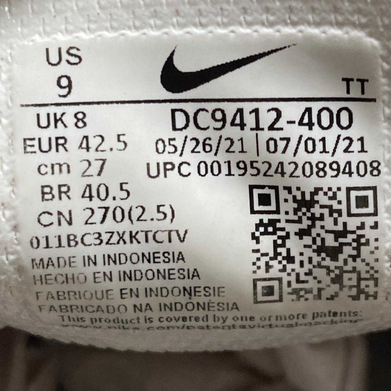 Nike Air Max 95 Midnight Navy Grey and White (UK 8)