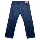 Levis Dark Navy 505 Baggy Jeans (38W)