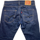 Levis 512 Slim Dark Navy Jeans (30W)