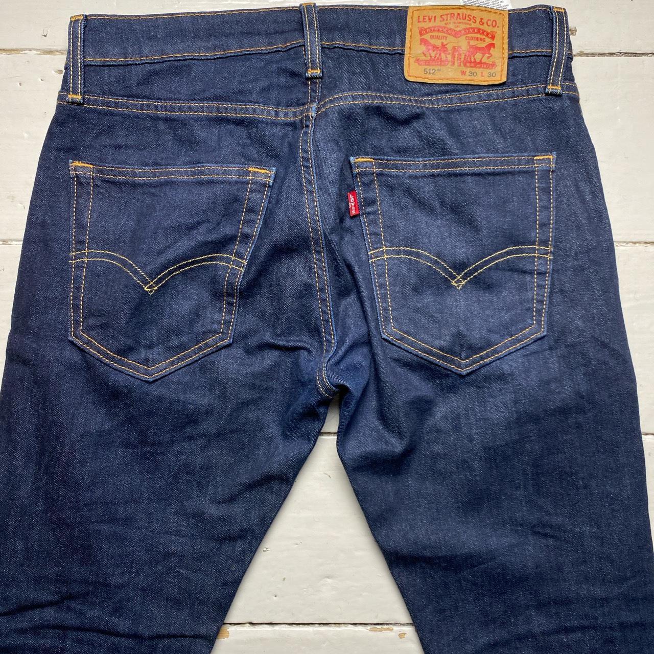 Levis 512 Slim Dark Navy Jeans