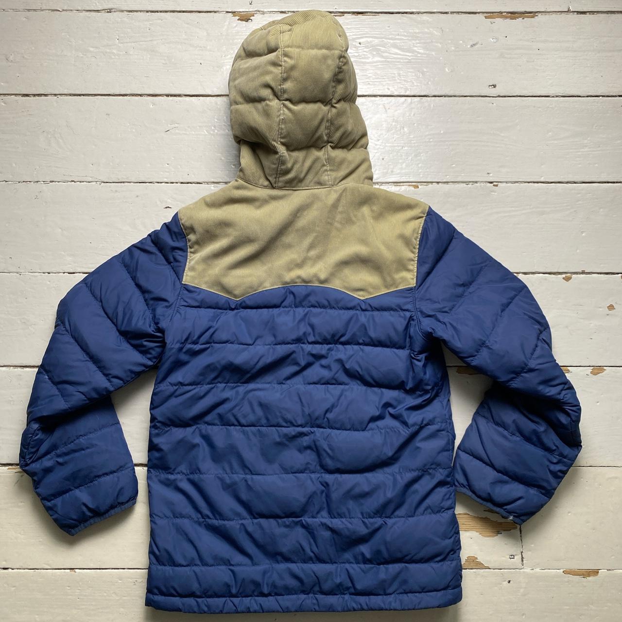 Levis Navy and Cream Corduroy Puffer Jacket