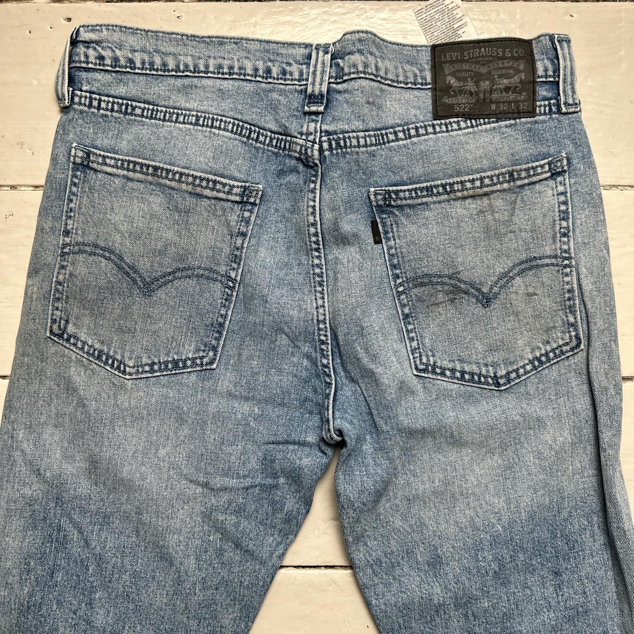 Levis 522 Light Blue Jeans