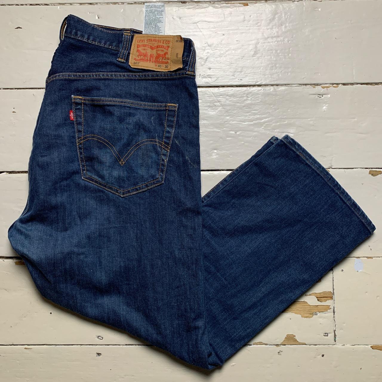 Levis 501 Navy Jeans