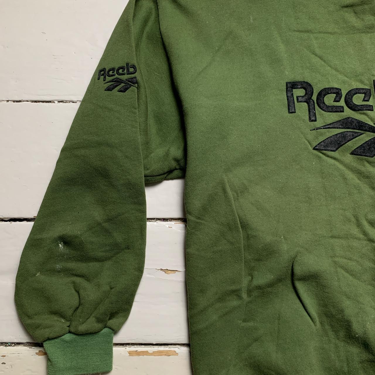 Reebok Vintage 90’s Green and Black Jumper