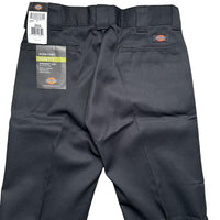 Dickies Black Slim Fit Work Pants Cargo Trousers (32W)