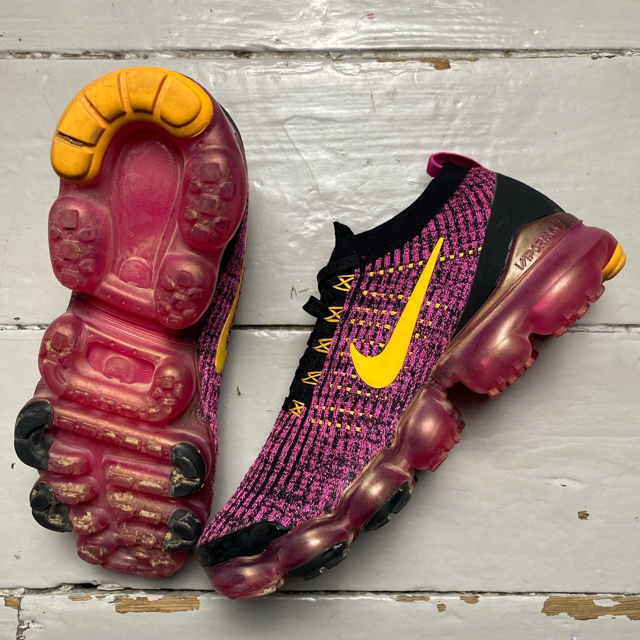 Nike Vapormax 3 Cherry Pink Hot Yellow Wear Garson