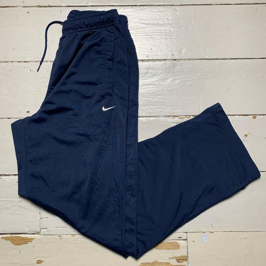 Nike Swoosh Navy and White Track Pant Joggers