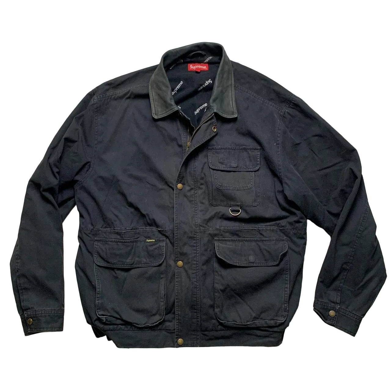 Supreme Black Bomber Jacket (XL)