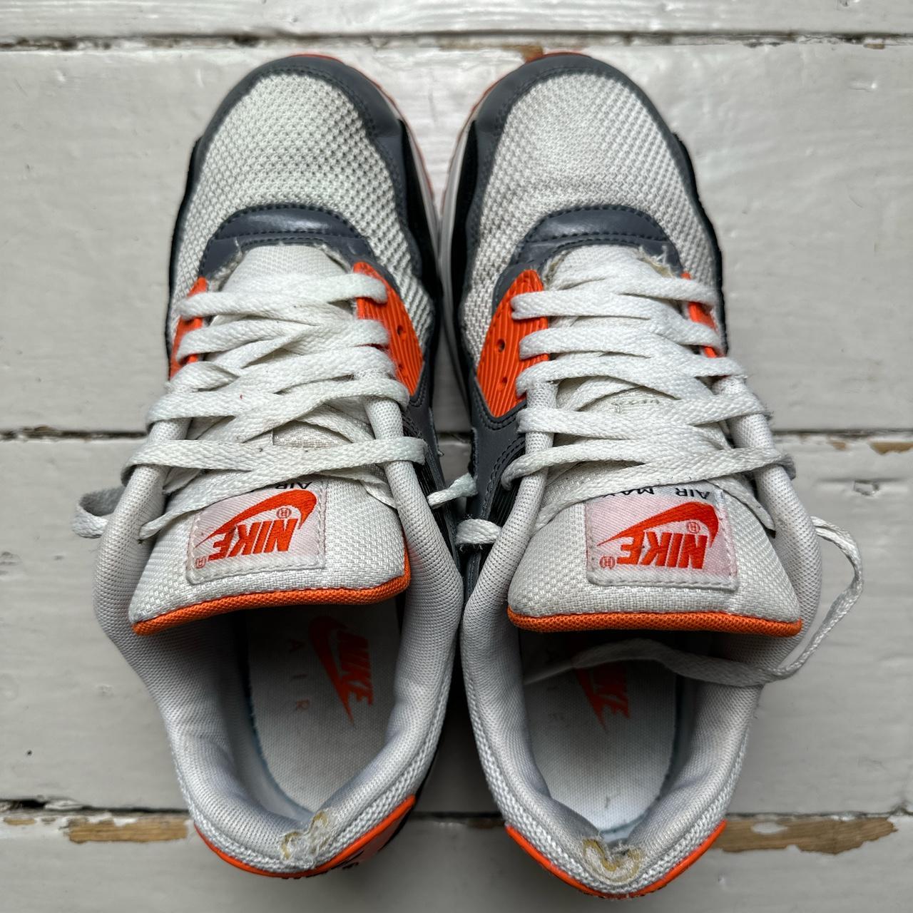 Nike Air Max 90 White Grey Orange