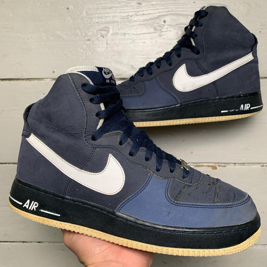 Nike Air Force 1 Mid Navy and White