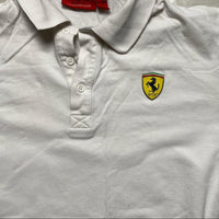 Ferrari Scuderia White Polo Shirt (L)