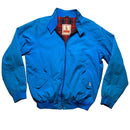 Baracuta G9 Harrington Vintage Light Blue Tartan Interior Bomber Jacket (M)