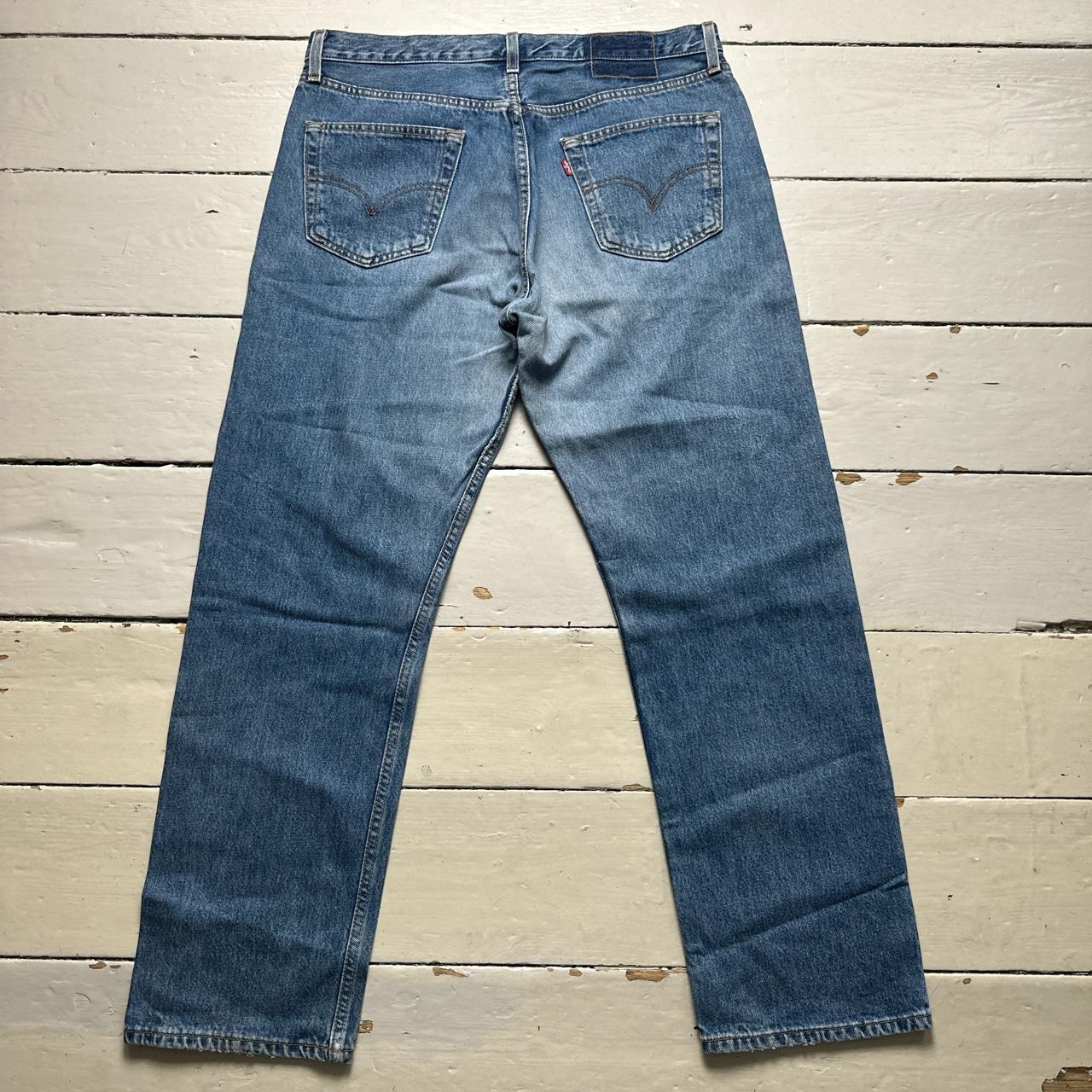 Levis 501 Vintage Light Blue Jeans