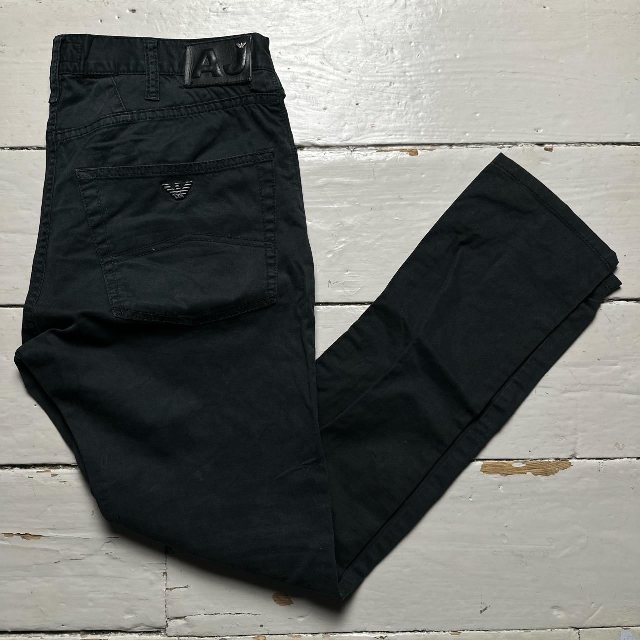 Armani Black Slim Trouser Jeans