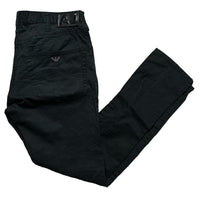 Armani Black Slim Trouser Jeans (31W)