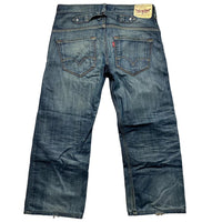 Levis 503 Cargo Type Jeans Navy Stonewash (30W)