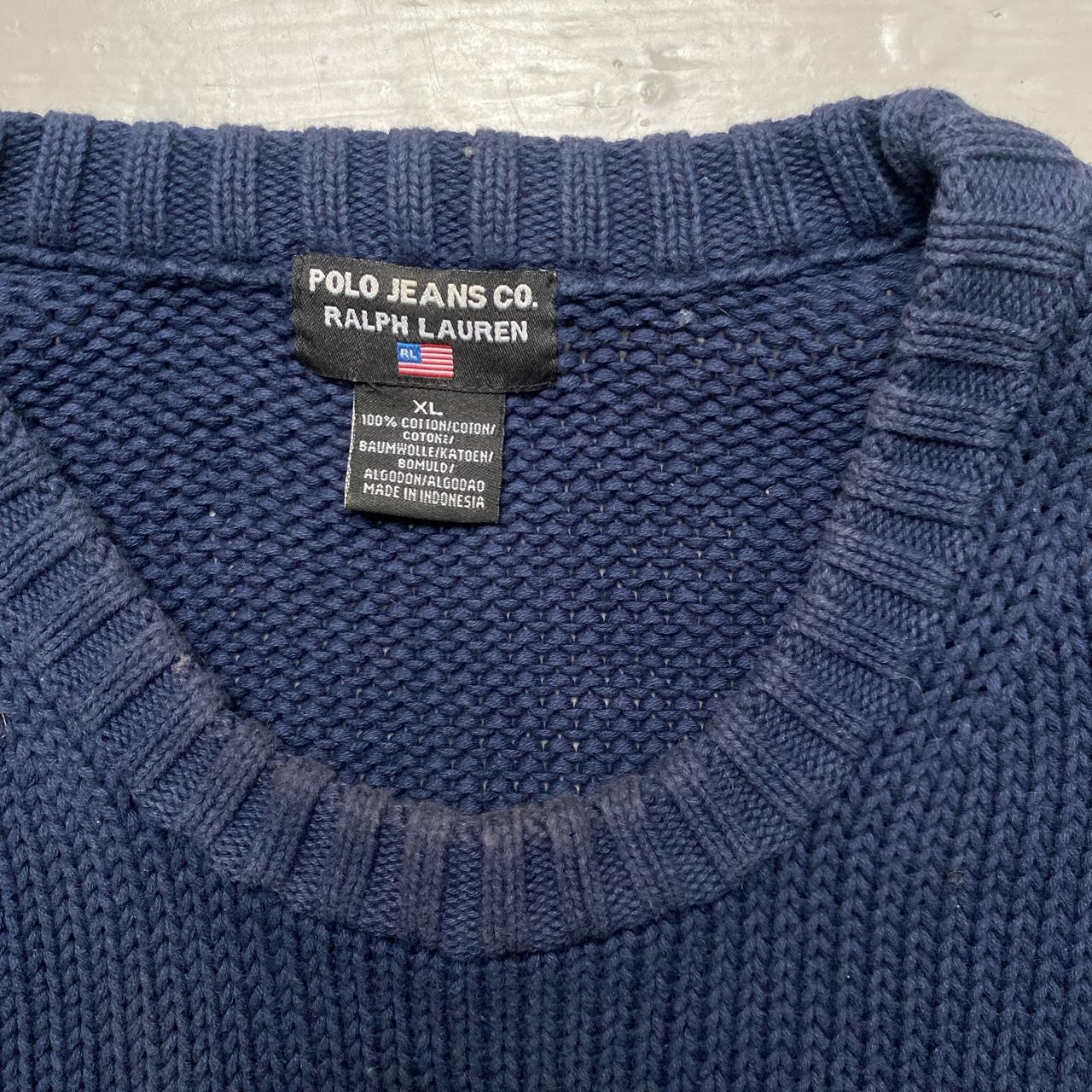 Polo Ralph Lauren Vintage Heavy Knit USA Jumper