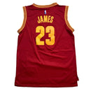Cleveland Cavaliers Lebron James 23 Basketball NBA Adidas Vest Jersey (2XL)