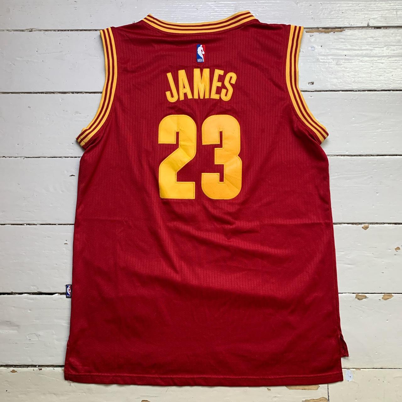 Cleveland Cavaliers Lebron James 23 Basketball NBA Adidas Vest Jersey