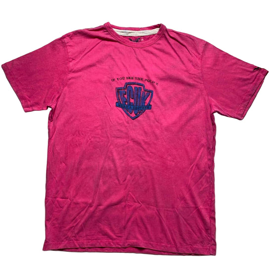 FCUK If You See Da Police Warn a Brother T Shirt (XL)