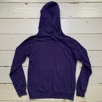 Nike Swoosh Navy and White Womens Hoodie