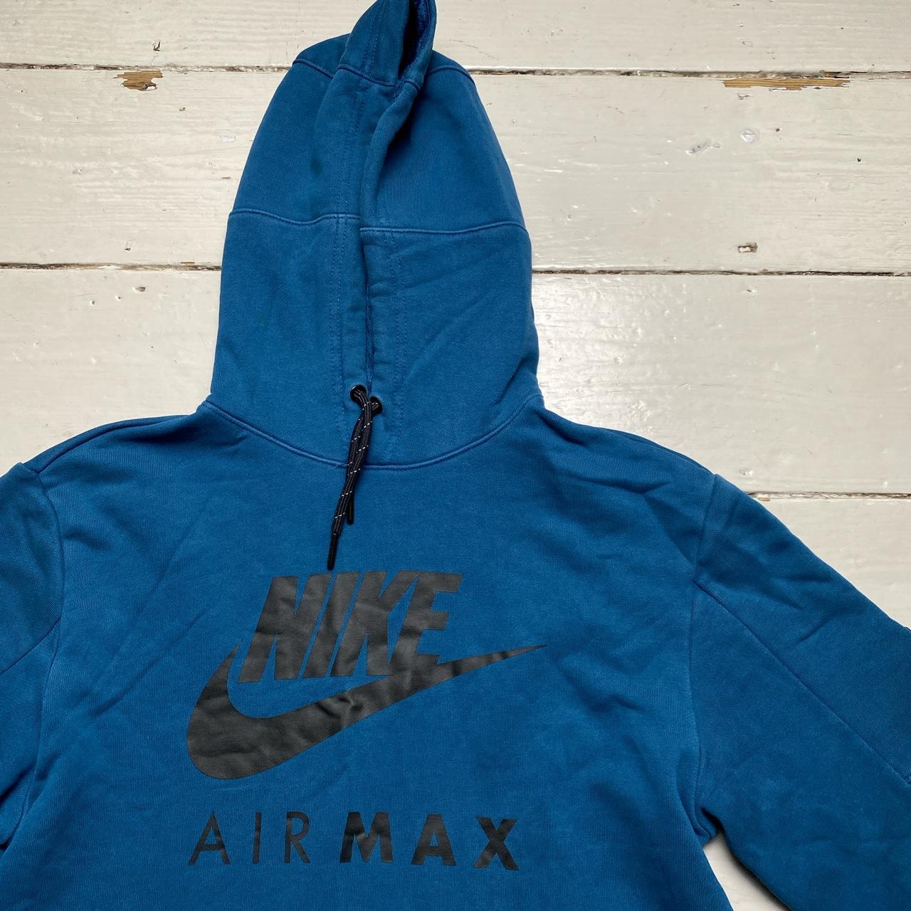 Nike Air Max Blue and Black Hoodie