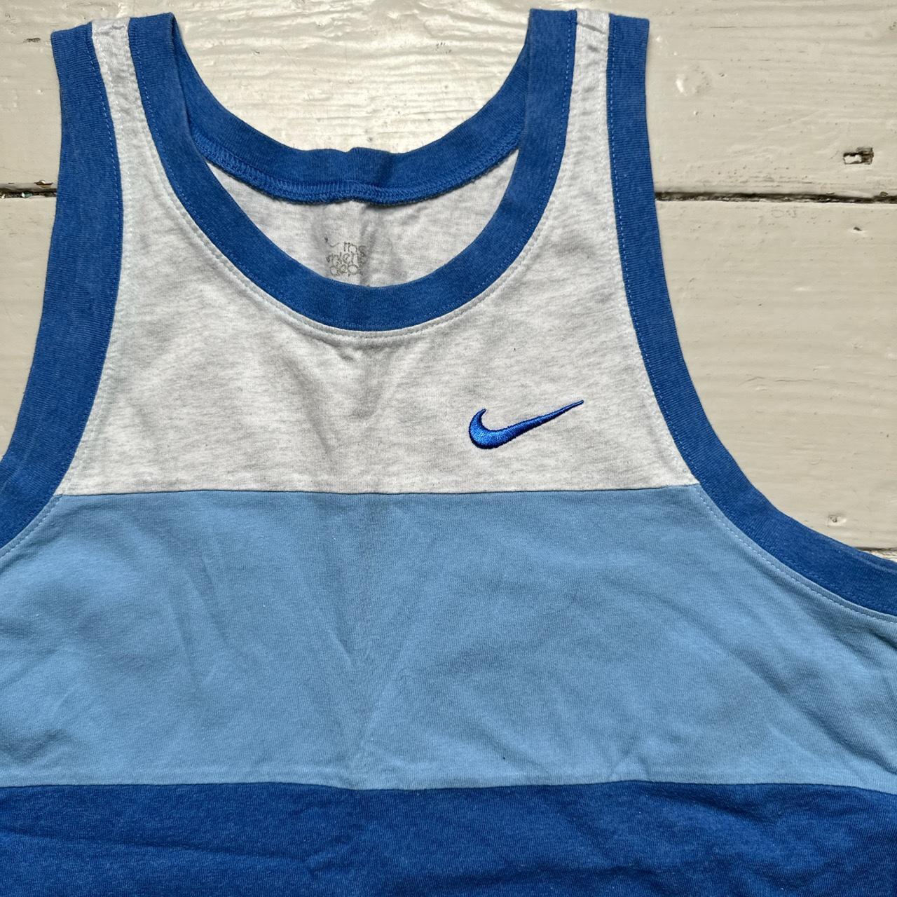 Nike Vintage Swoosh Blue Gradient Vest