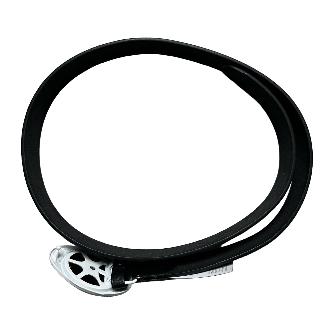 Spinning Marijuana Emblem Rasta Black Red Yellow and Green Belt