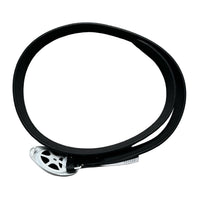 Spinning Marijuana Emblem Rasta Black Red Yellow and Green Belt