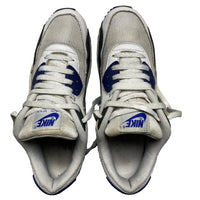Nike Air Max 90 White Navy and Grey Vintage 2013 (UK 9)