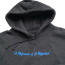 Chinatown Market Paris Fashion Week Black and Blue Hoodie (L/2XL)