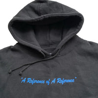 Chinatown Market Paris Fashion Week Black and Blue Hoodie (L/2XL)