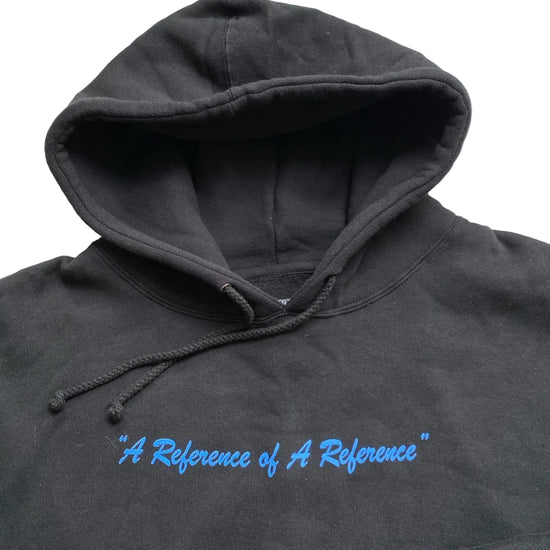Chinatown Market Paris Fashion Week Black and Blue Hoodie (L/2XL)